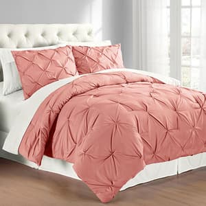 Swift Home Stylish Pinch Pleated Comforter Set