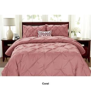 Swift Home Stylish Pinch Pleated 3pc. Comforter Set alternate view