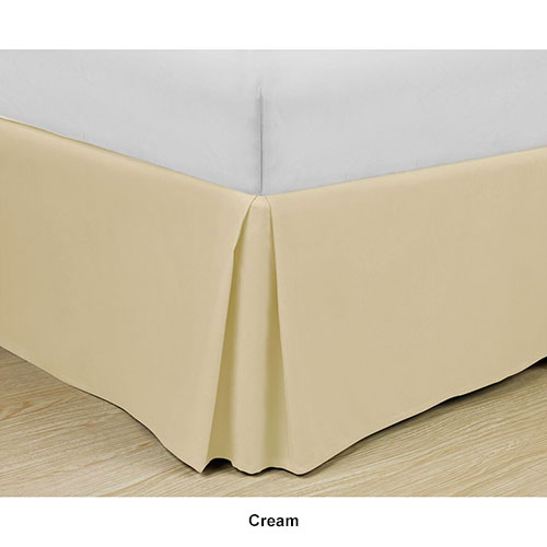 Swift Home Easy Fit Basic Pleated Bed Skirt