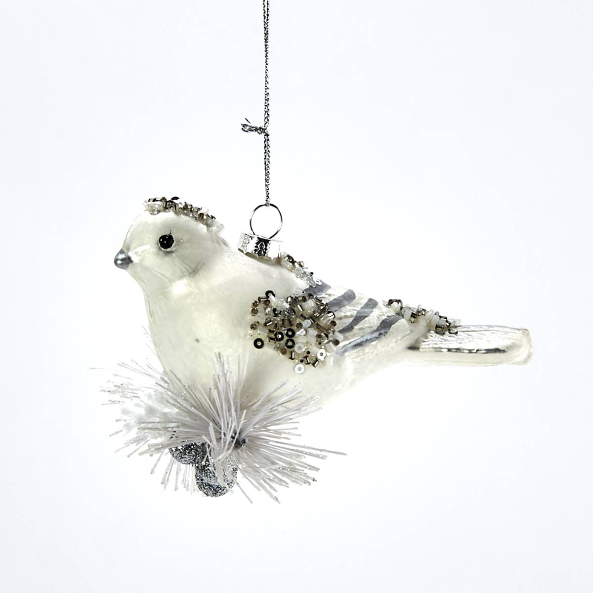 Glass Bird Ornament