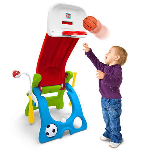 Grow'n Up Quick Flip 6 In 1 Sport Activity Center