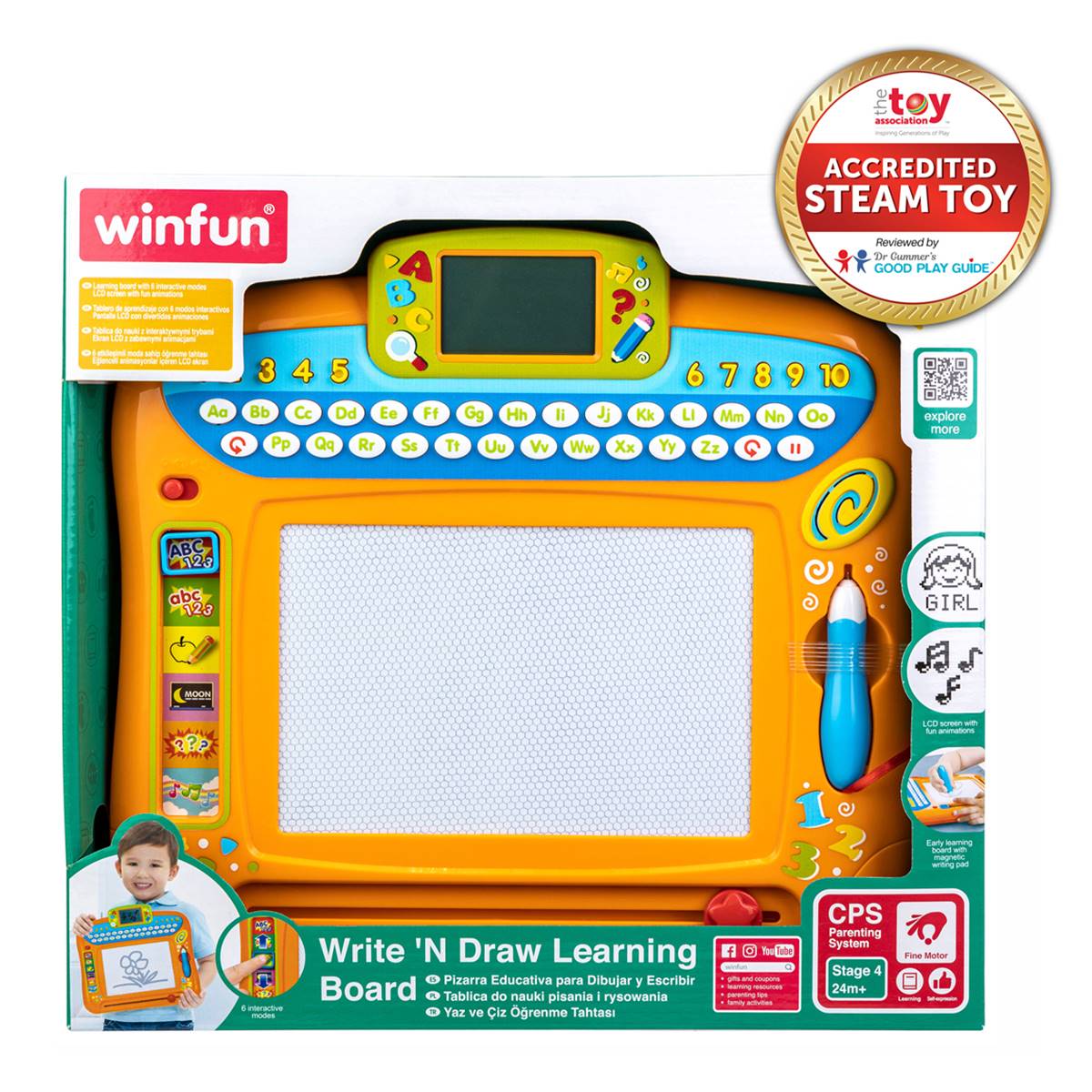 WinFun Write 'n Draw Learning Board