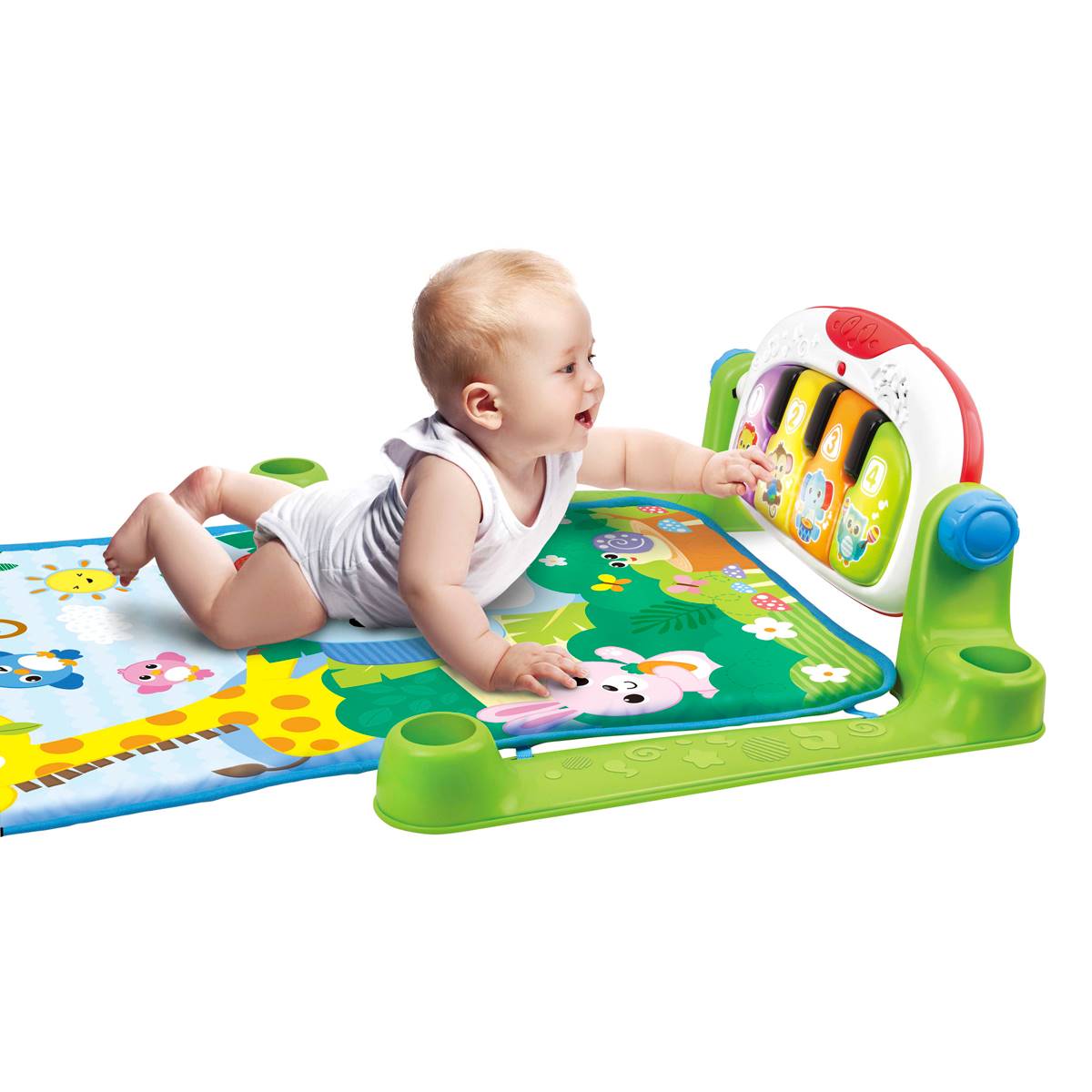 WinFun Jungle Pals Kick 'N Play Musical Gym