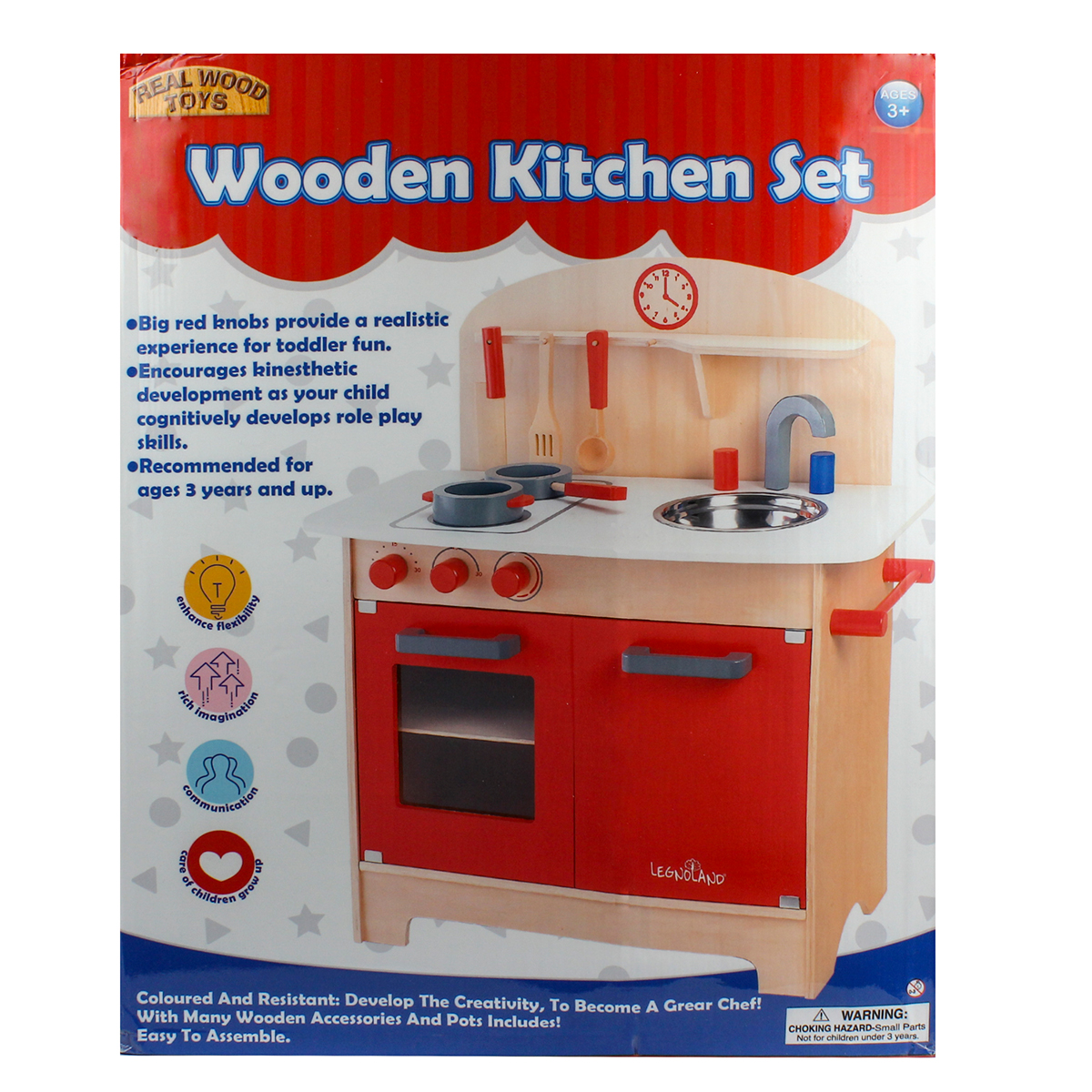 Homeware Wood Kitchen Set