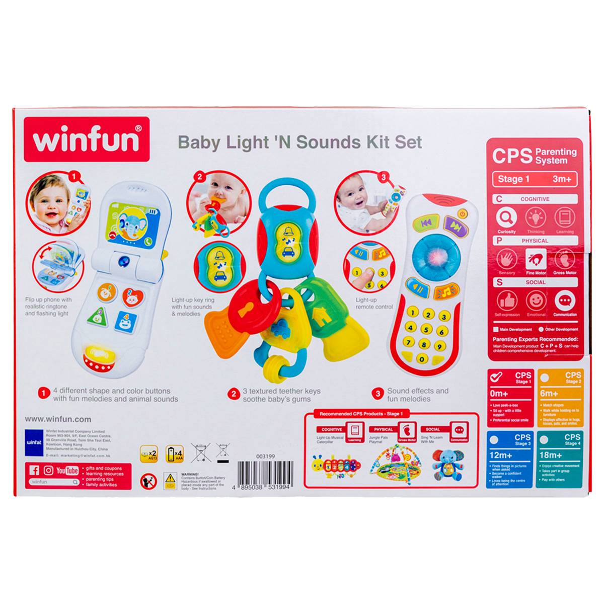 WinFun Baby Light 'n Sounds Kit Set