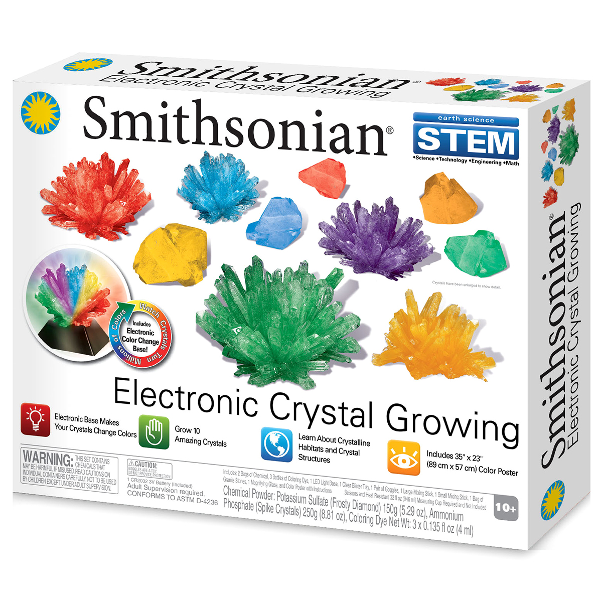 Smithsonian Crystal Growing Kit