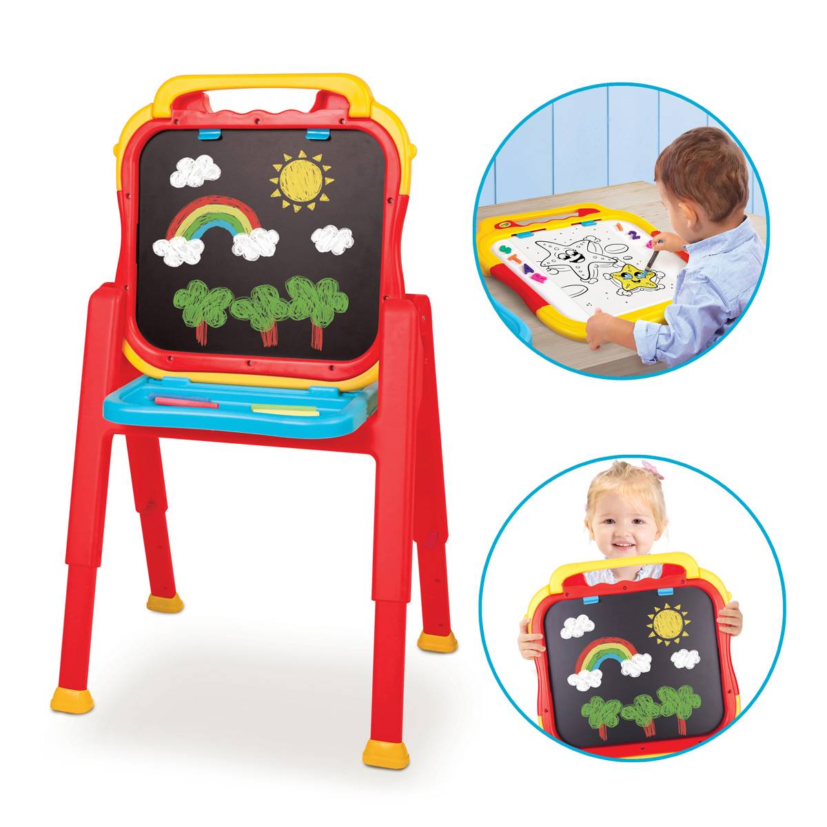 Grow'n Up Crayola(R) Triple The Fun Art Easel