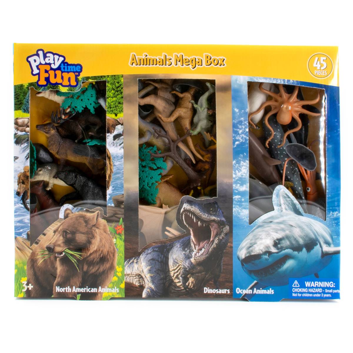 Wenno Mega 45pc. Animal Mega Box Playset