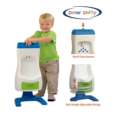 Grow'n Up Peter Potty Flushable Toddler Urinal