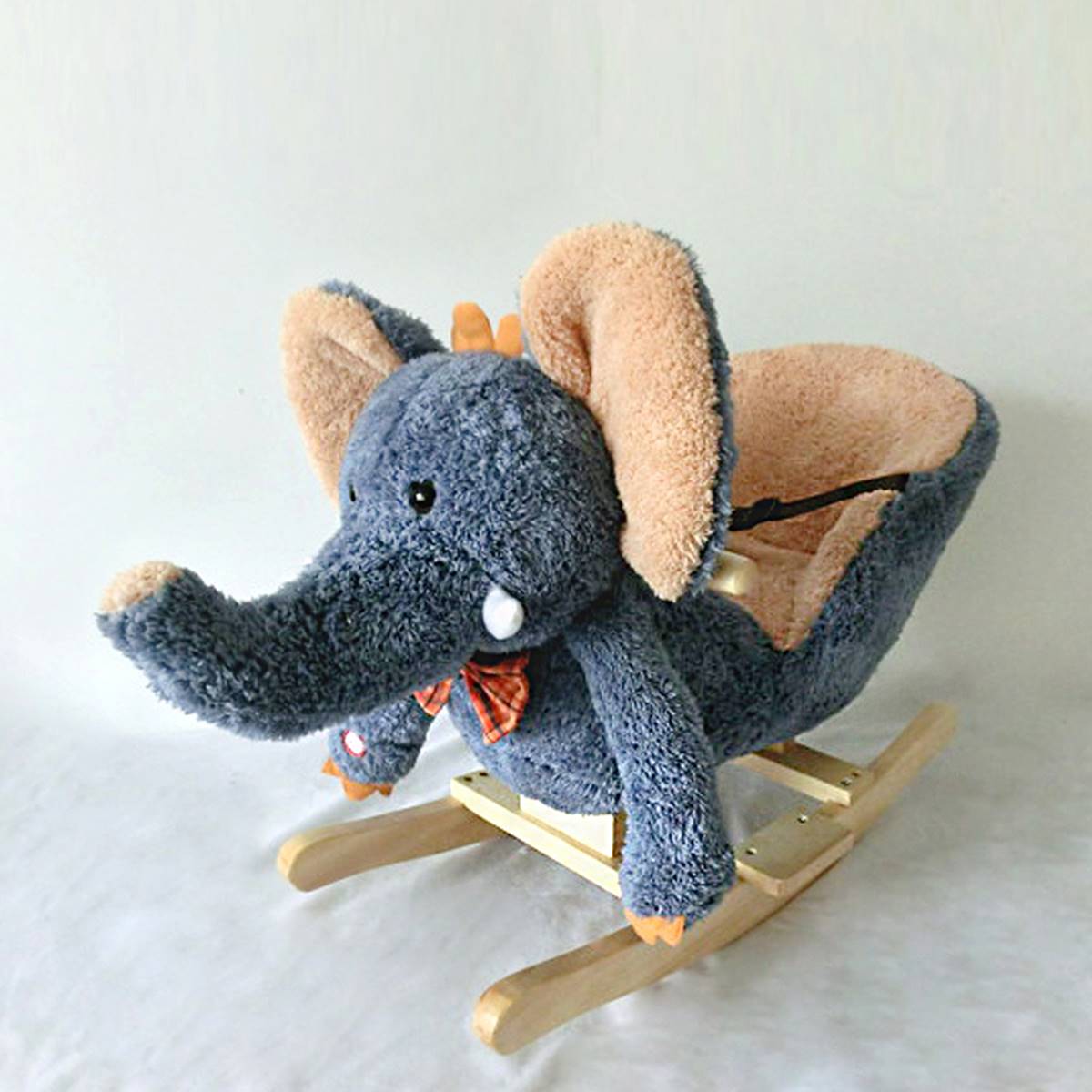 Ponyland Elephant Rocking Chair With Music