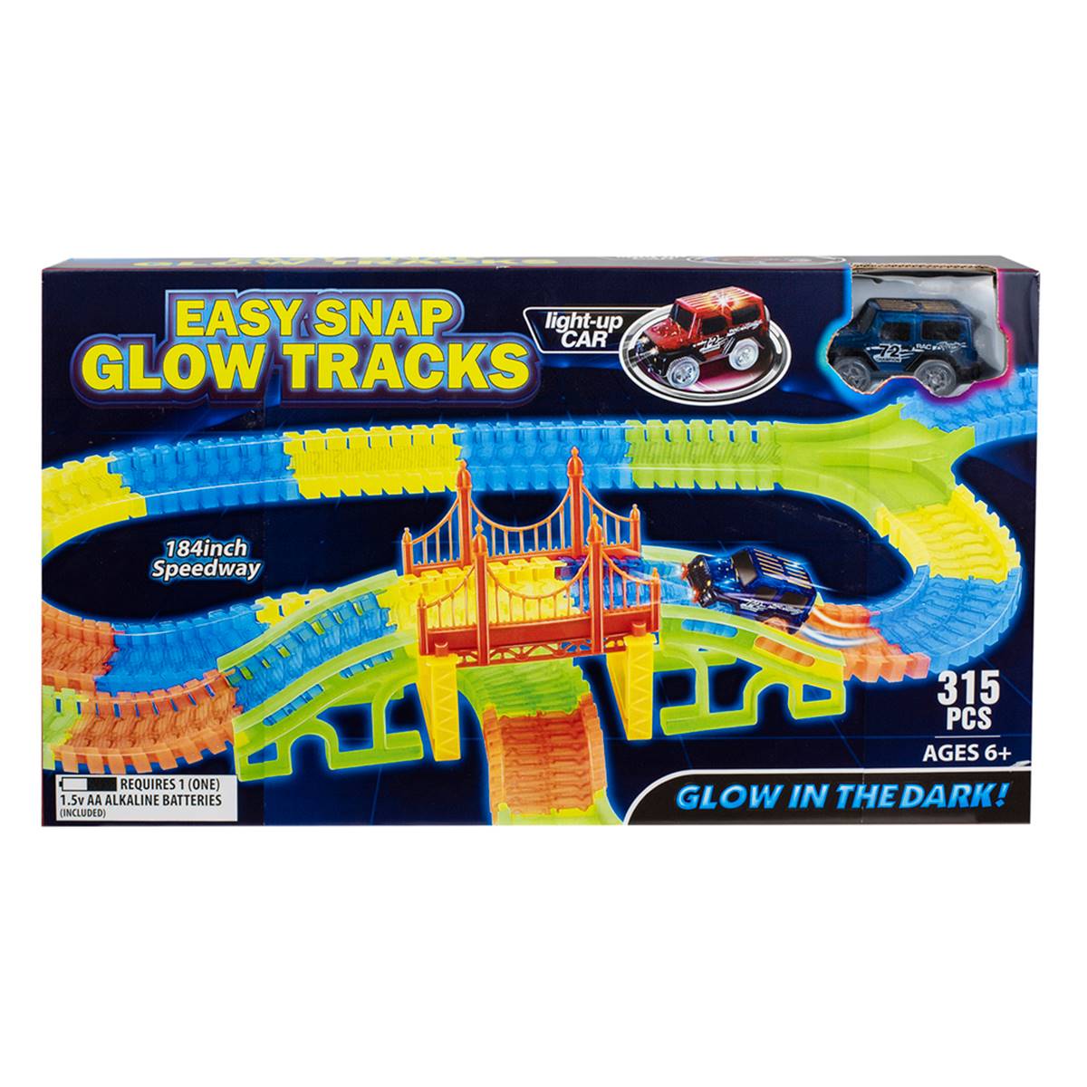 GENER8 315pc. Easy Snap Glow Tracks