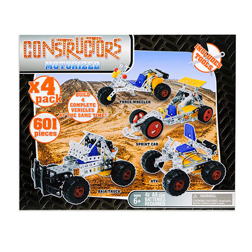 GENER8 4 In 1 Motorized Metal Constructors Set