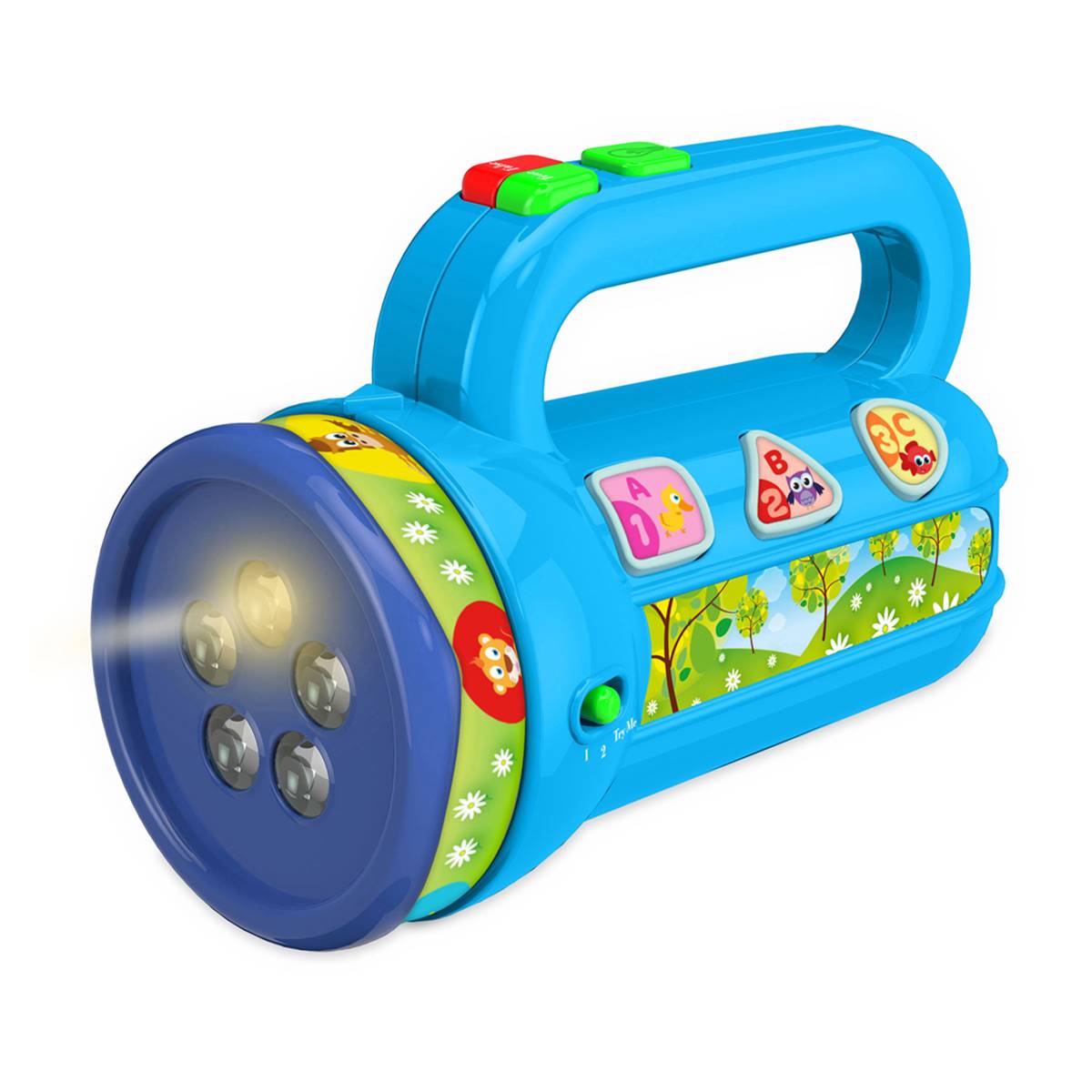 Kidz Delight Fun And Learnin' Light-Up Torch Projector