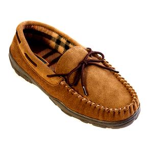 Slippers International Nathan Brown Suede Moccasin Slippers Mens 12 Sherpa Lined Mens Slippers Warm for Sale up to 90% Off: Poshmark main image 2
