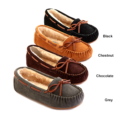 Womens Blitz Molly Suede Moccasins