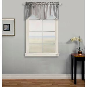 Clarendon Textured Woven Corded M-Valance - 54x17