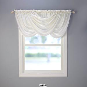 Clarendon Textured Woven Waterfall-Valance - 54x36 alternate view