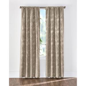 Zen Twig Rod Pocket Jacquard Panel Curtain alternate view