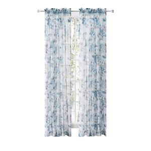 Whimsical Print Sheer Rod Pocket Panel