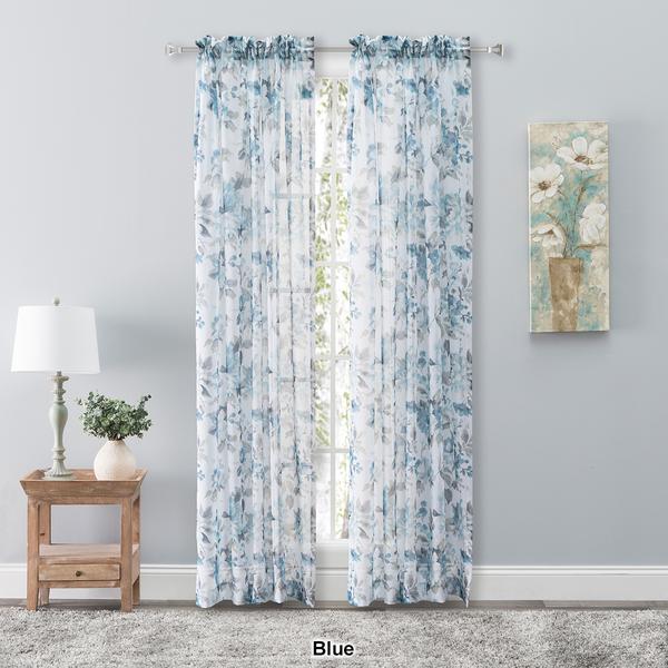 Whimsical Print Sheer Rod Pocket Panel alternate view