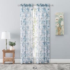 Whimsical Print Sheer Rod Pocket Panel alternate view