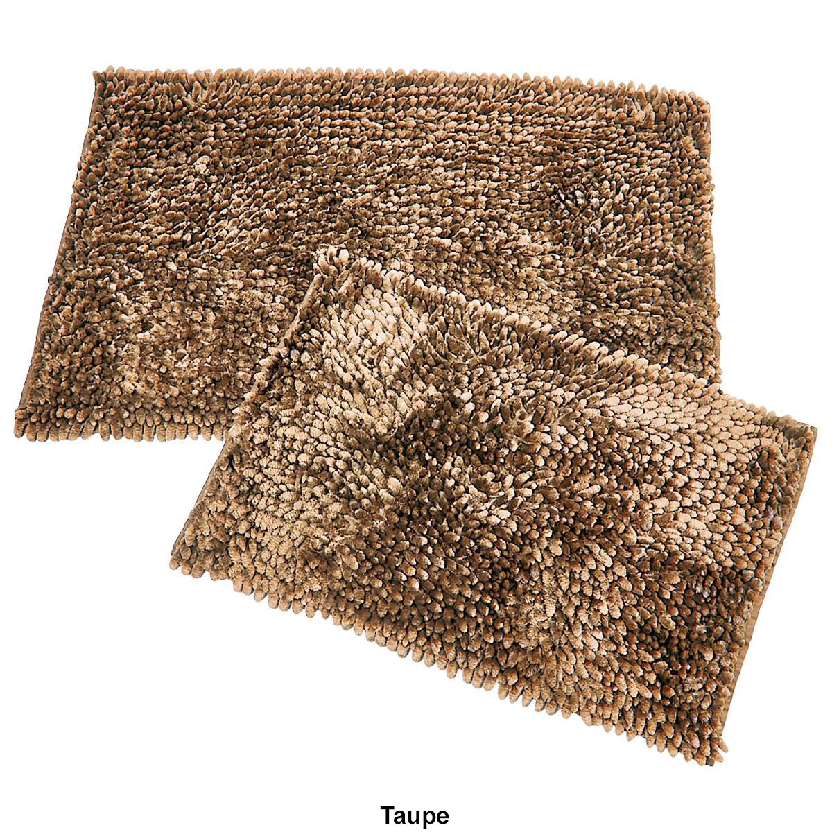 2pc Luxury Cotton Bath Towels Sets Taupe Brown - Yorkshire Home