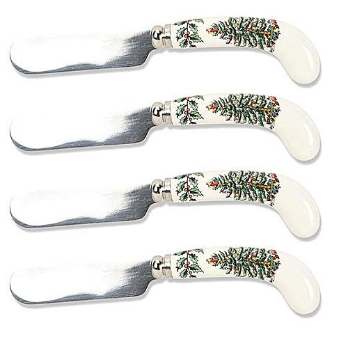 Spode Set of 4 Christmas Tree Spreaders
