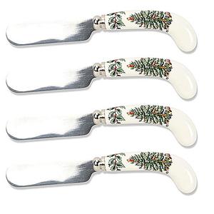 Spode Set of 4 Christmas Tree Spreaders