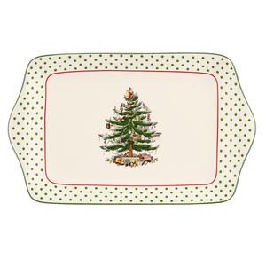 Portmeirion Polka Dot Dessert Tray