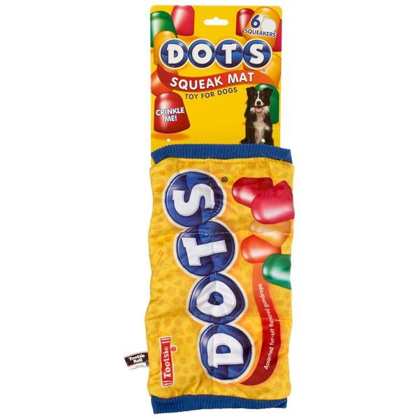 6in. Dots Squeak Mat