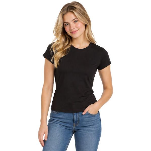 Juniors Cotton Candy Short Sleeve Butter Soft Tee alternate view