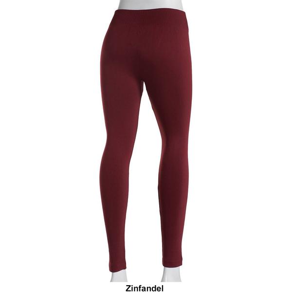 Plus Size Cotton Candy Basic Fleece Lined Leggings alternate view