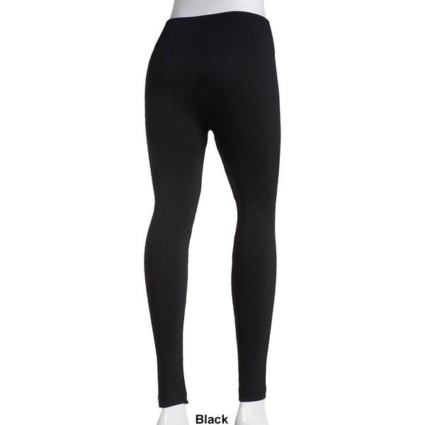 Plus Size Cotton Candy Zigzag Fleece Lined Leggings alternate view