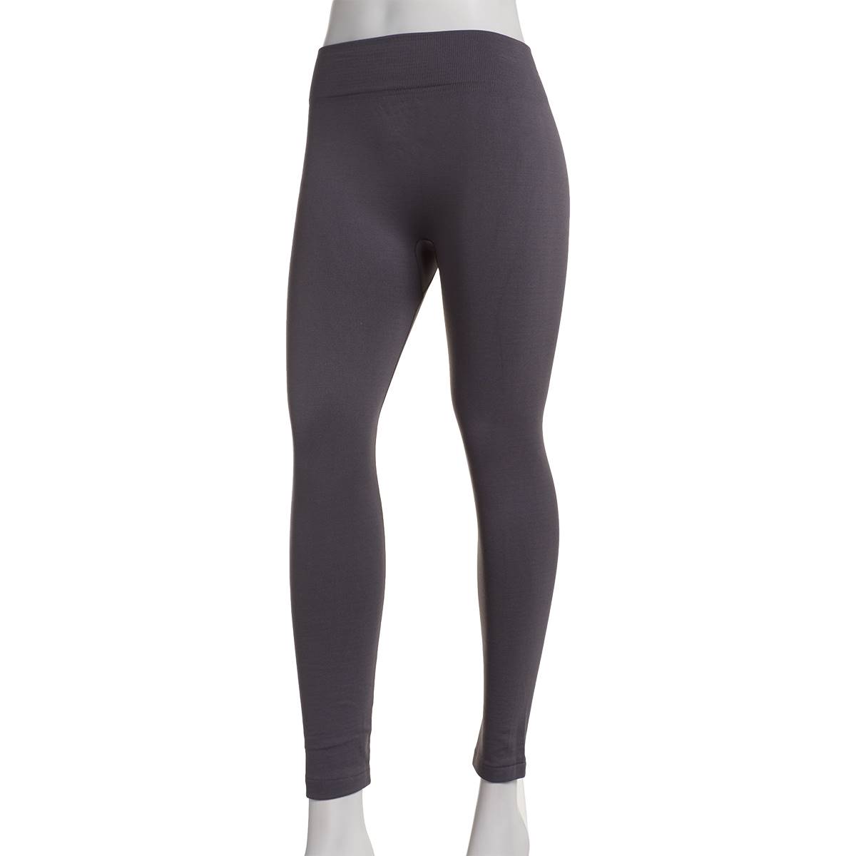 Womens Runway Ready Basic Fleece Lined Solid Leggings