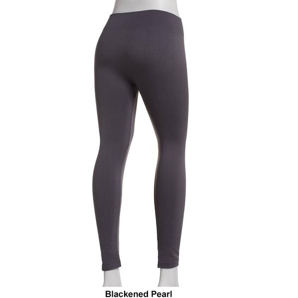 Plus Size Runway Ready Basic Fleece Lined Solid Leggings alternate view