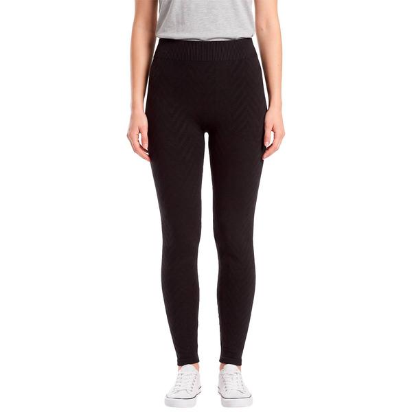 Womens  Runway Ready Chevron Fleece Lined Leggings alternate view