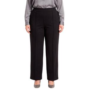 Plus Size Runway Ready Soft Pull On Trouser with Front Seam