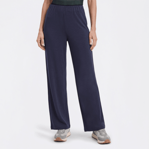 Womens Runway Ready Solid Wide Leg Pull On Casual Pants
