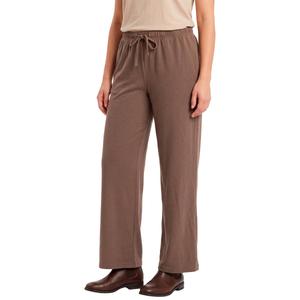 Womens Runway Ready Wide Leg Solid Casual Pants w/ Pocket alternate view