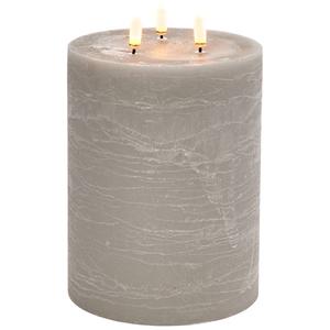 One Touch 3 Wick 8in LED Pillar Candle alternate view