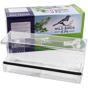 Wild Birds of Joy(R) Large Acrylic Window Birdfeeder