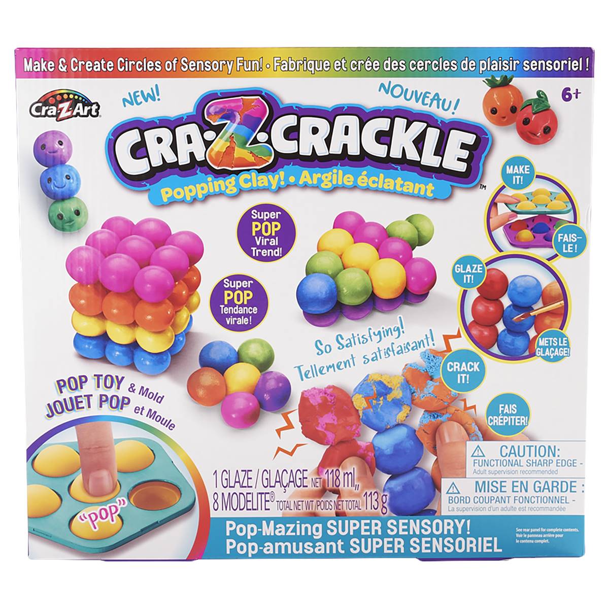 Cra-Z-Art(tm) Crackle Pop-Mazing Sensory Kit