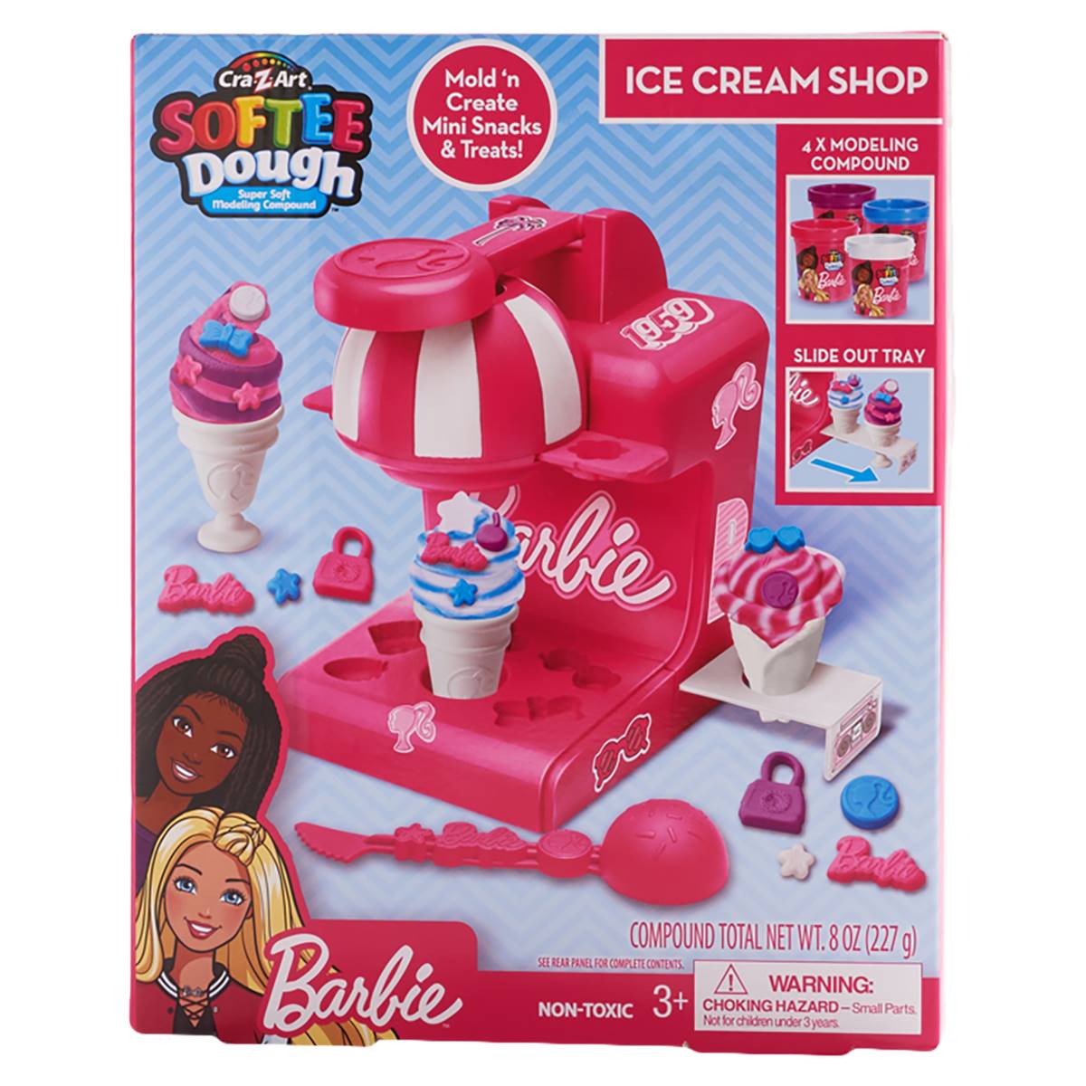 Cra-Z-Art(tm) Barbie(R) Soft Dough Ice Cream Shop