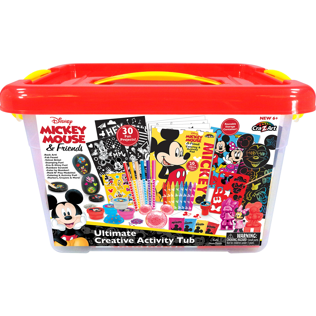 Cra-Z-Art(tm) Disney Mickey Mouse Ultimate Creative Activity Tub