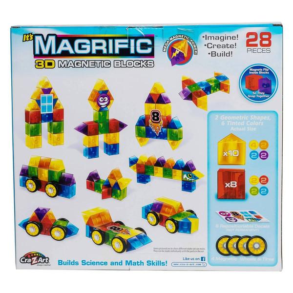 Cra-Z-Art(tm) 28pc. Magrific Magnetic Blocks alternate view
