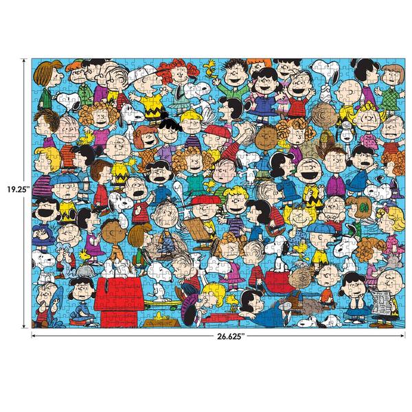 Cra-Z-Art(tm) RoseArt Peanuts(tm) 1000pc. Cast of Characters Puzzle alternate view
