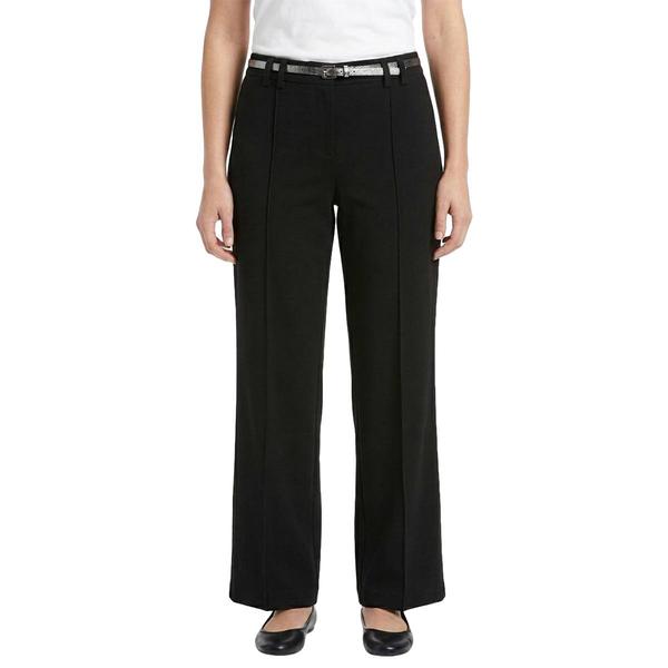 Womens Soho Apparel Pull On Wide Leg Snake Belt Casual Pants alternate view