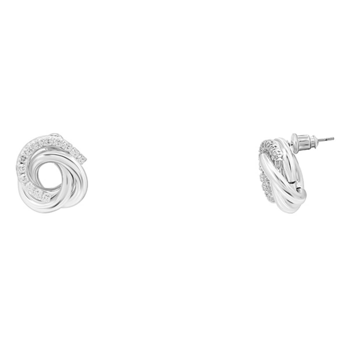 Design Collection 3pr. Silver-Tone CZ & Pearl Stud Earrings Set