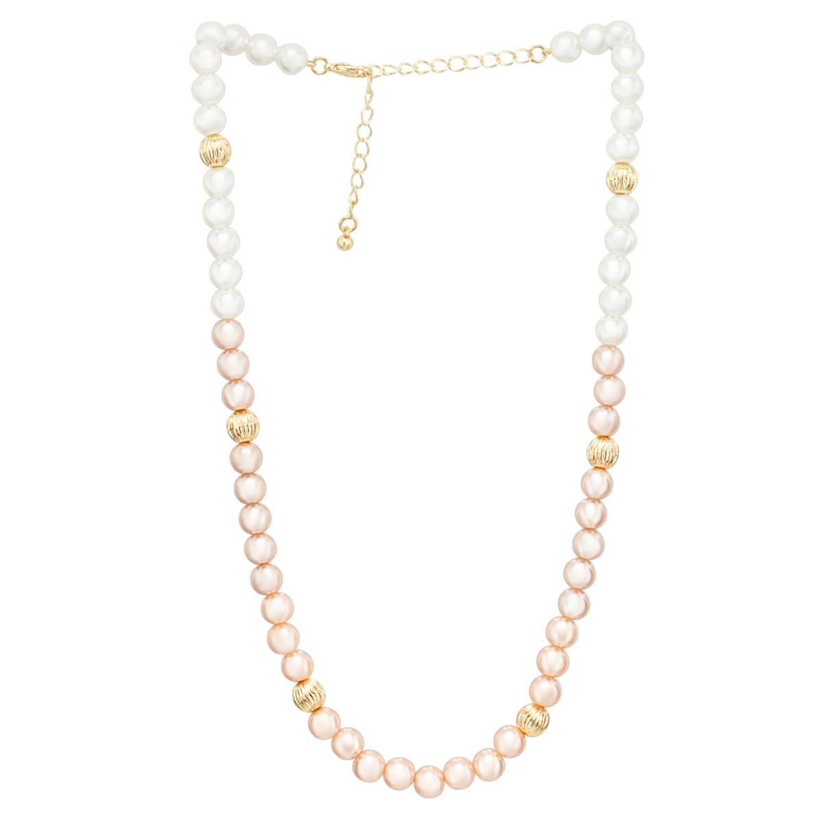 Design Collection Gold-Tone Pearl Necklace