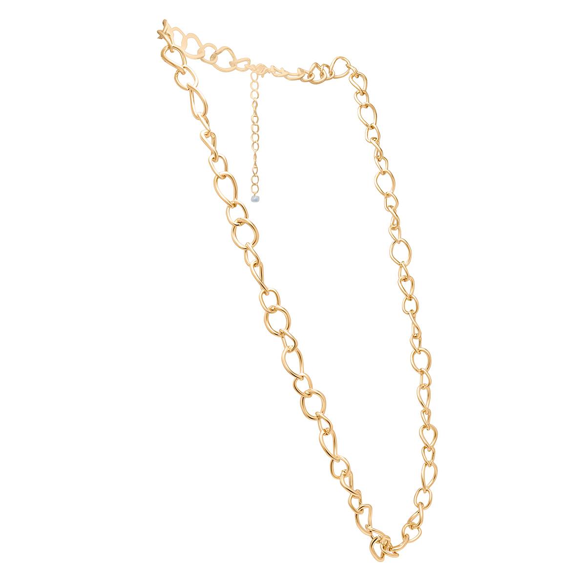 Design Collection 30in. Gold-Tone Cable Link Chain Necklace